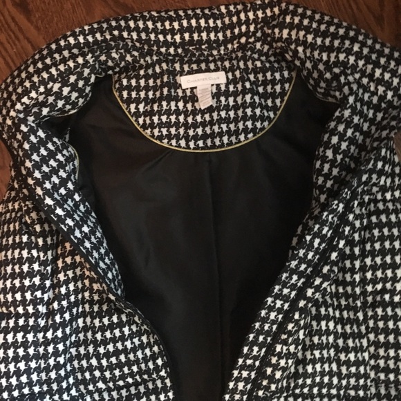 Charter Club Houndstooth Puffer Vest - Picture 4 of 5